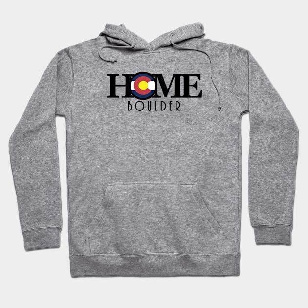 HOME Boulder Colorado Hoodie by HomeBornLoveColorado